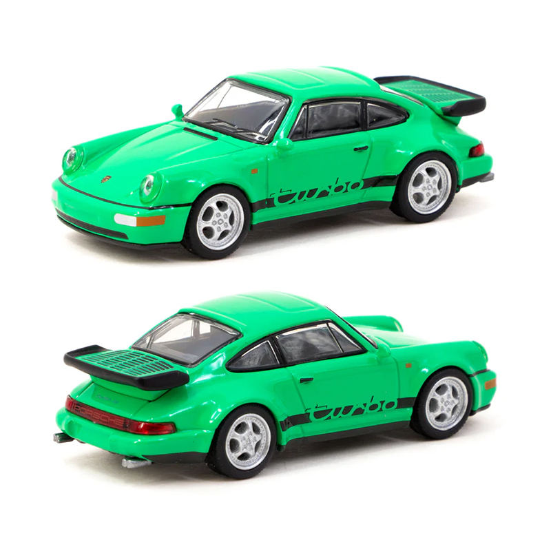 Porsche 911 Turbo Green 2