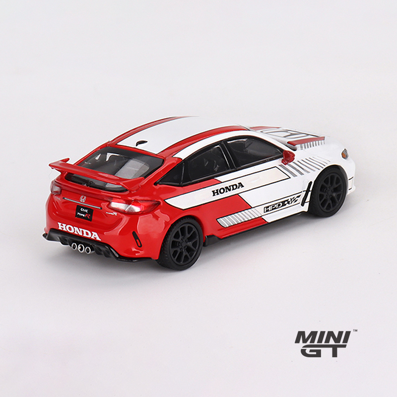 2023 honda civic type r pace car honda white-red 3