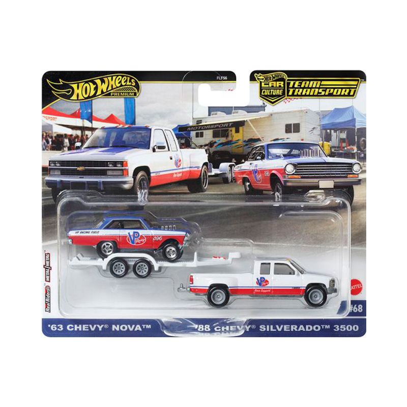 663 CHEVY NOVA & 88 CHEVY SILVERADO 3500 1