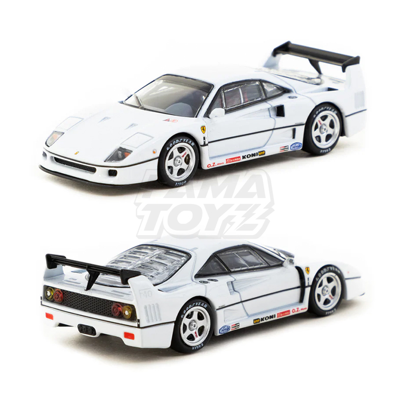 Ferrari F40 White 2
