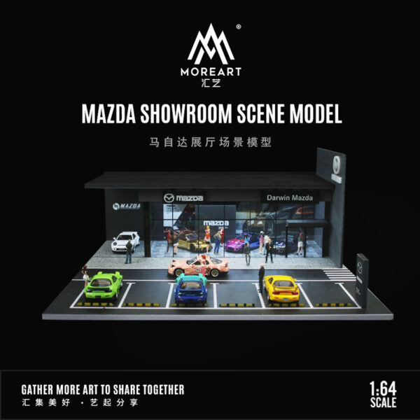 Mazda Showroom Scene Model