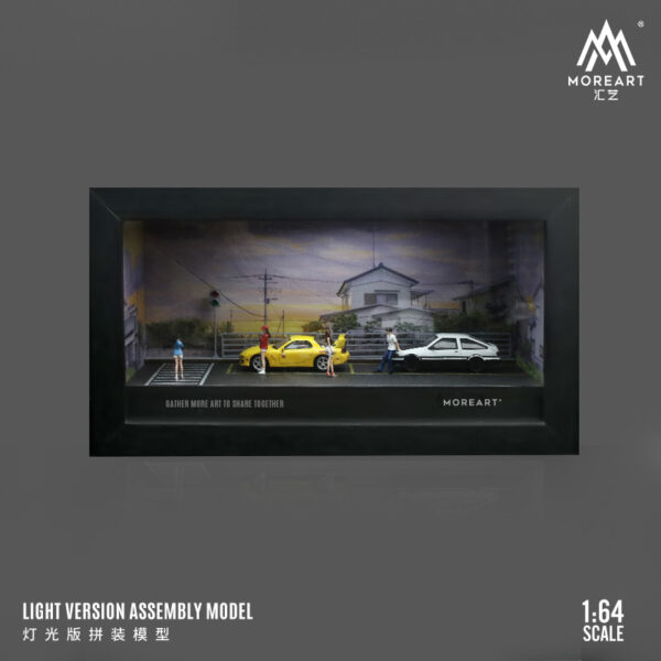 Initial D - Integrated Photo Frame Parking Lot Scene