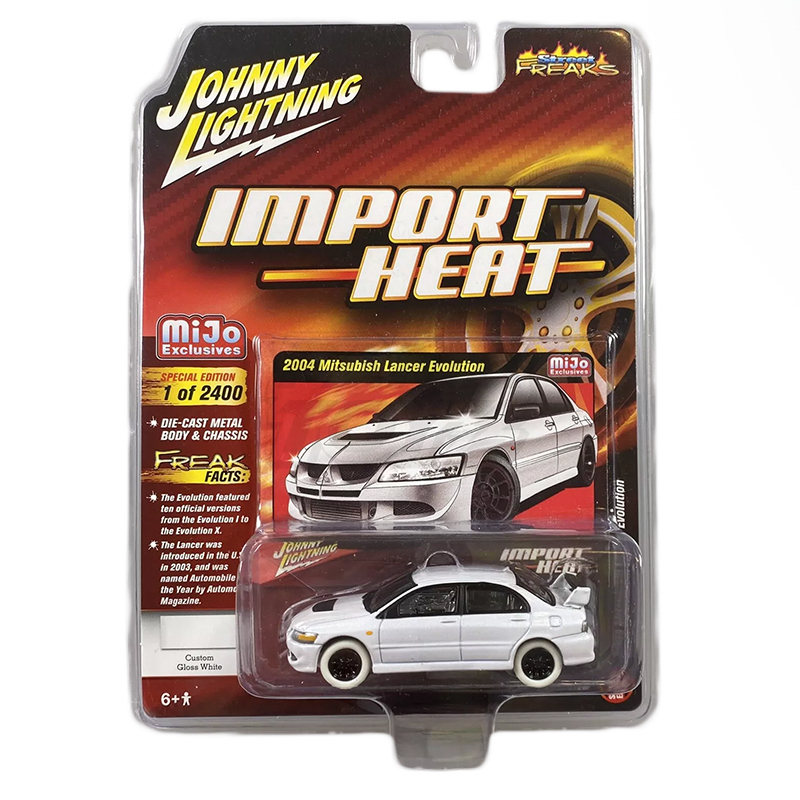 johnny lightning 2004 MITSUBISHI LANCER EVOLUTION CHASE