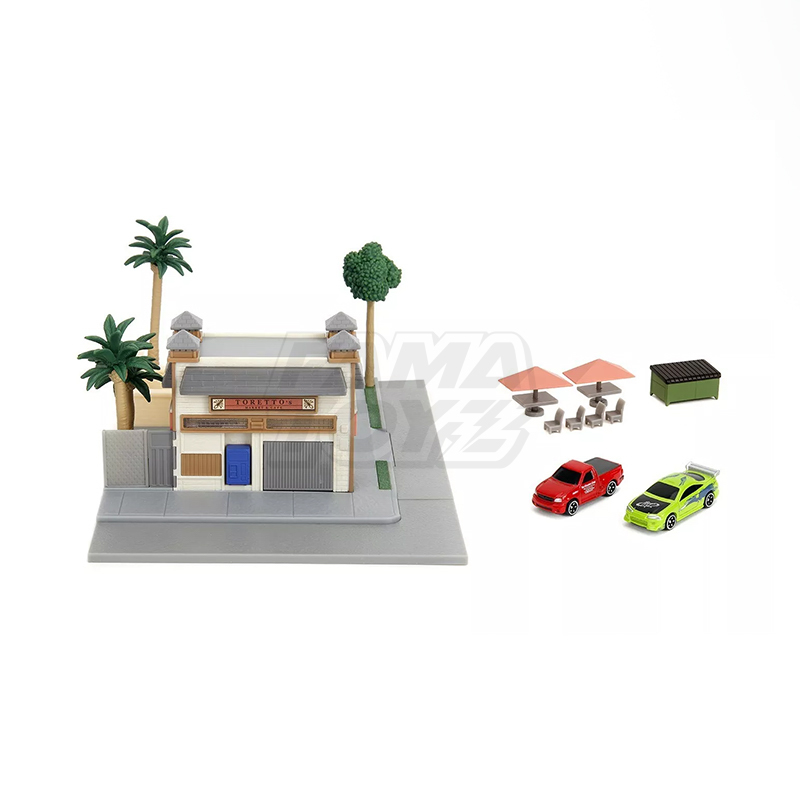 Fast & Furious Toretto's Cafe Nano Scene 4