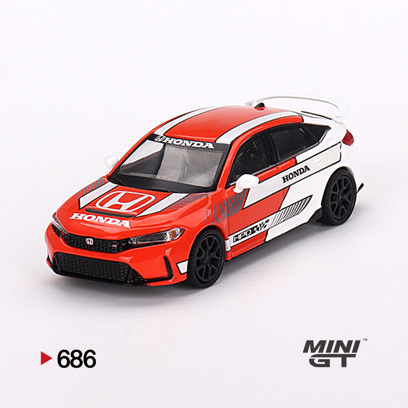 Honda Civic TYPE R 2023 Pace Car Red 1