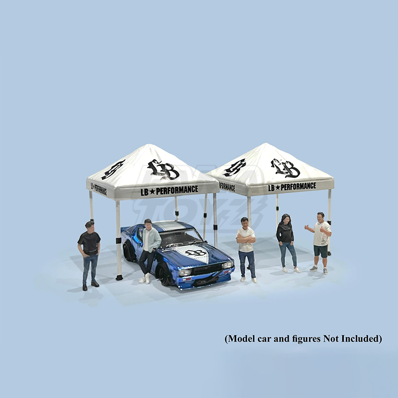 American Diorama 1-64 Liberty Walk Canopy Set 3