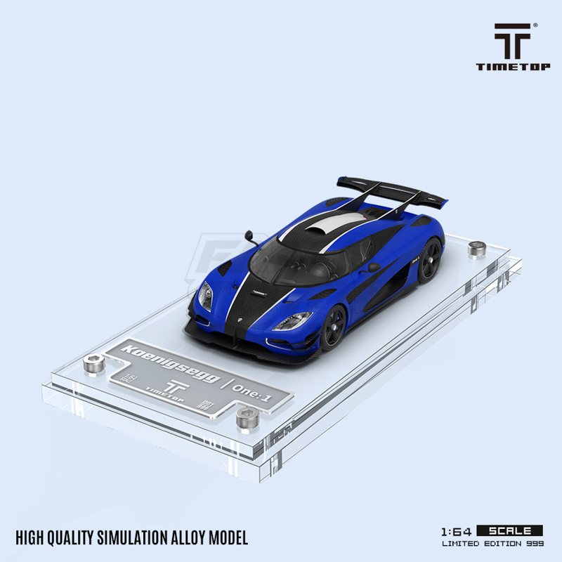 Koenigsegg one1- Frosted blue - Gift Box Edition 4