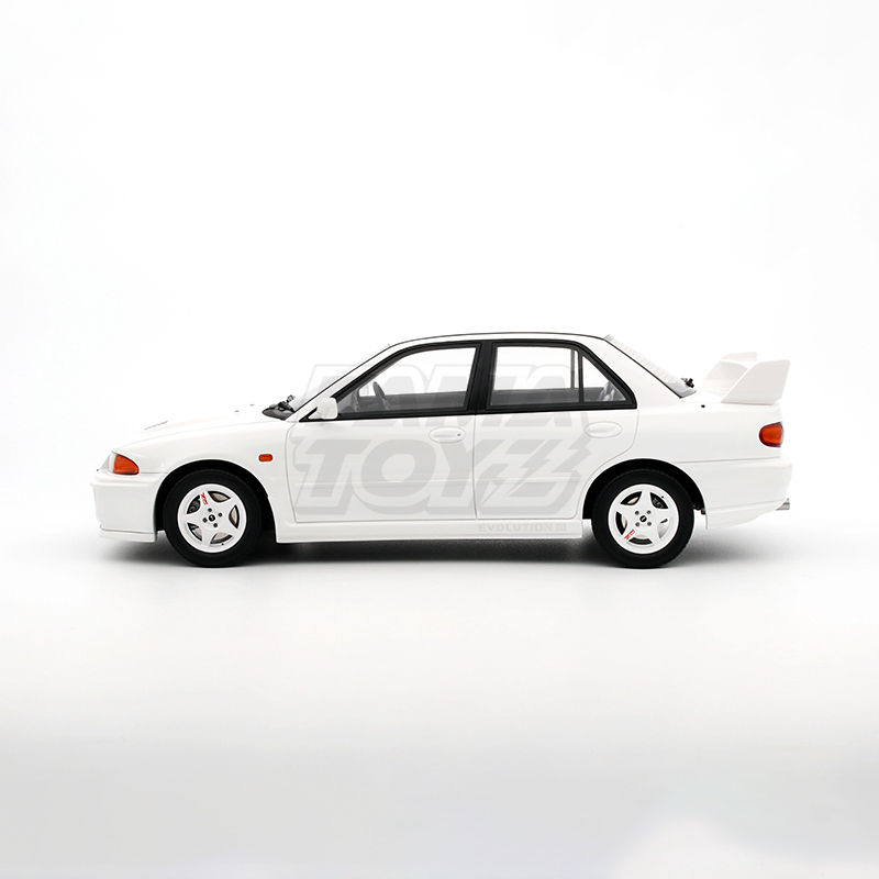 Mitsubishi Lancer Evolution III White 1995 5