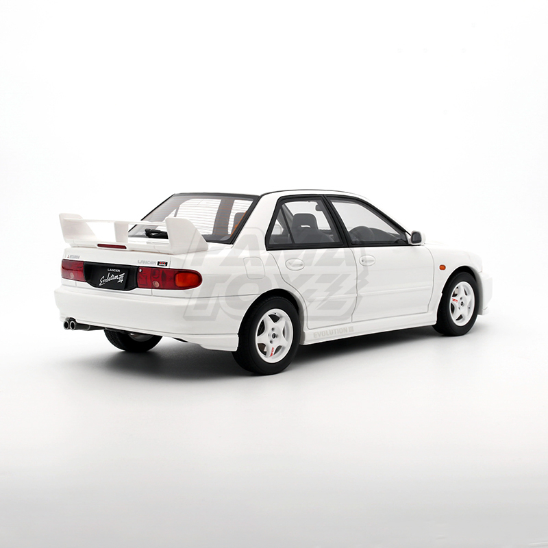 Mitsubishi Lancer Evolution III White 1995 6