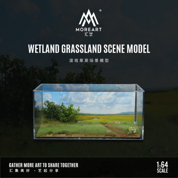 Wetland Grassland Scene Model