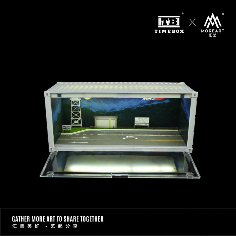 Time Box & MoreArt First text D Container scenario version B simulation model 5