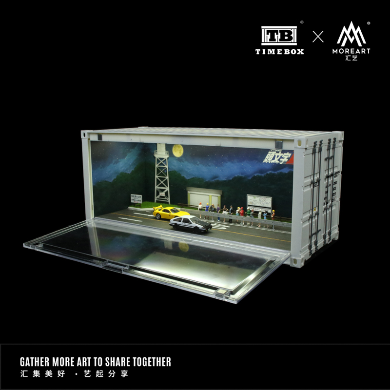 Time Box & MoreArt First text D Container scenario version B simulation model 6