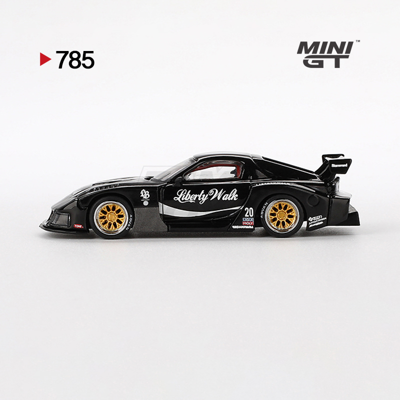 MAZDA RX-7 LB-Super Silhouette Liberty Walk Black 2