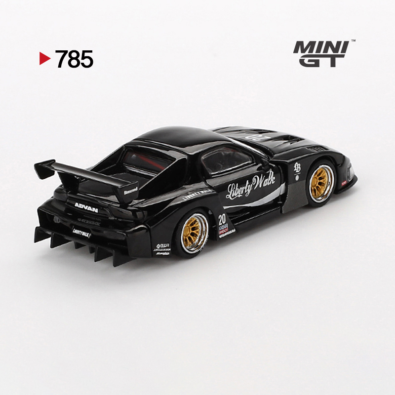 MAZDA RX-7 LB-Super Silhouette Liberty Walk Black 3