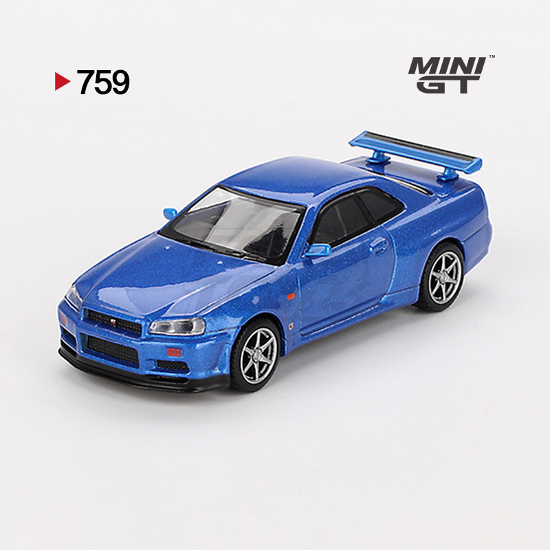Nissan Skyline GT-R (R34) V-Spec Bayside Blue 1