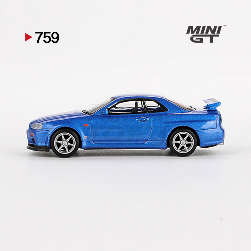 Nissan Skyline GT-R (R34) V-Spec Bayside Blue 2