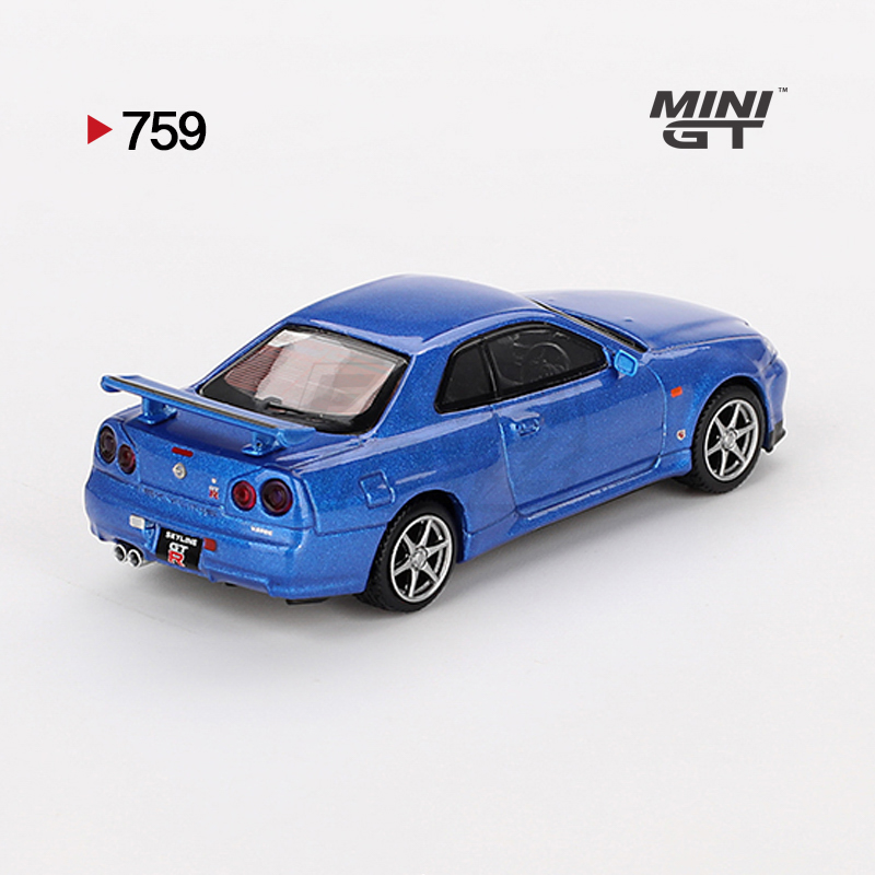 Nissan Skyline GT-R (R34) V-Spec Bayside Blue 3