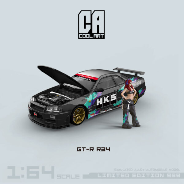 Nissan GT-R R34 HKS