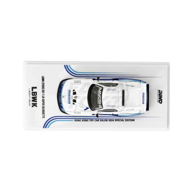 LBWK Mazda RX7 (FD3S) LB Super Silhouette Hong Kong Toy Car Salon 2024 3