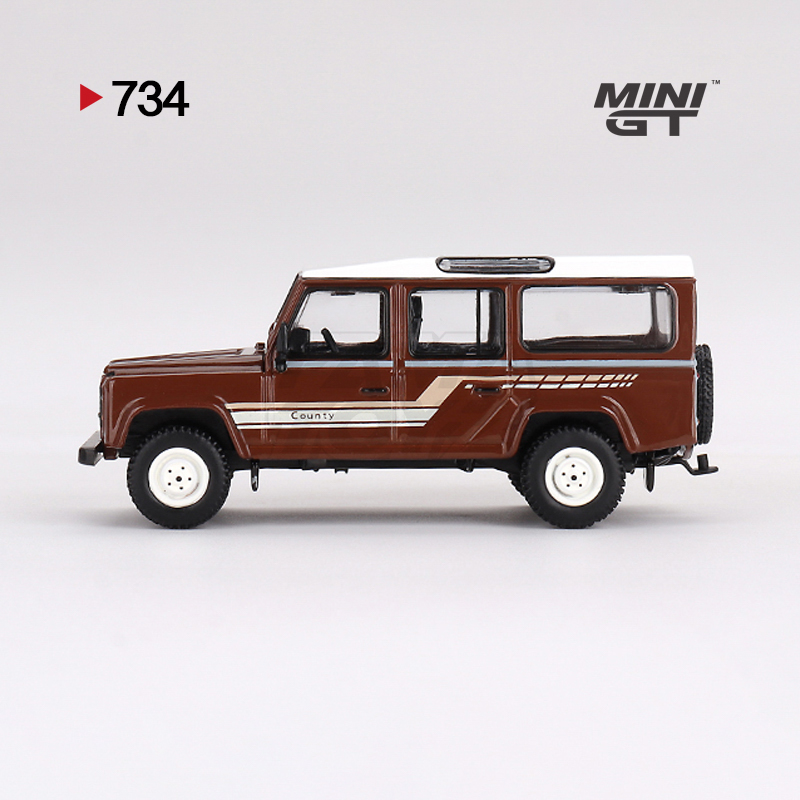 Land Rover Defender 110 1985 County Station Wagon Russet Brown 2