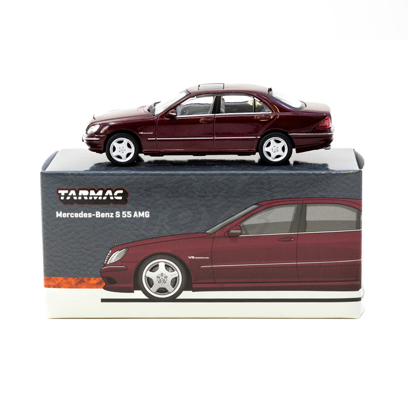 Mercedes-Benz S 55 AMG Bordeaux Red Metallic 1