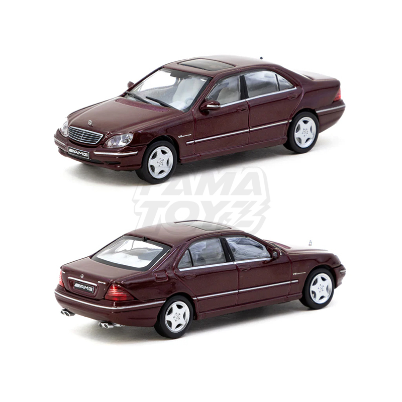 Mercedes-Benz S 55 AMG Bordeaux Red Metallic 2