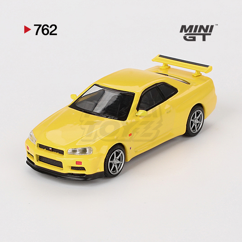 Nissan Skyline GT-R (R34) V-Spec Lightning Yellow 1