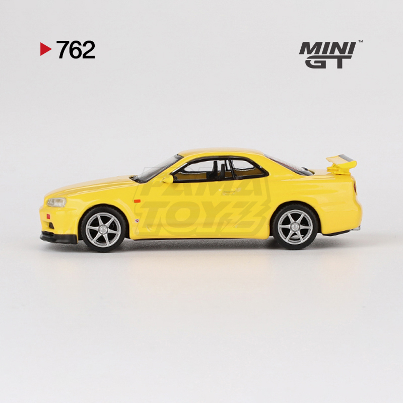 Nissan Skyline GT-R (R34) V-Spec Lightning Yellow 2