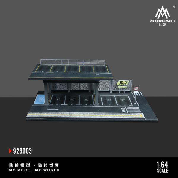 Steel Frame Structure Platform Parking Assembly Scene C
