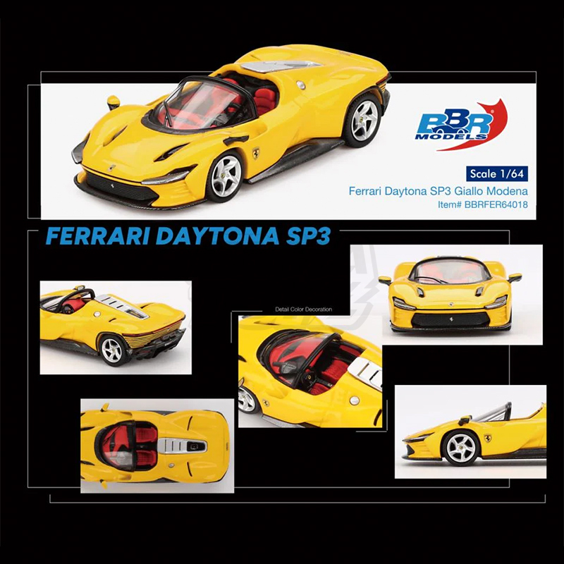 FERRARI DAYTONA SP3 GIALLO MODENA 2024 1