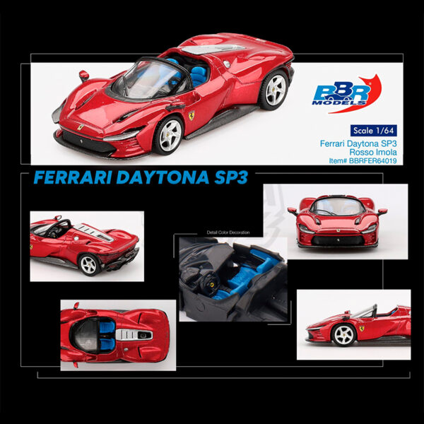 FERRARI DAYTONA SP3 ROSSO IMOLA 2024