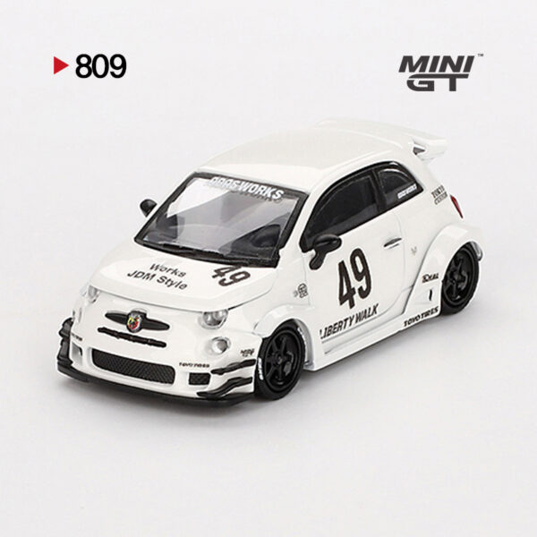 FIAT 595 ABARTH LB-WORKS X ABAS WORKS GARA WHITE 2024