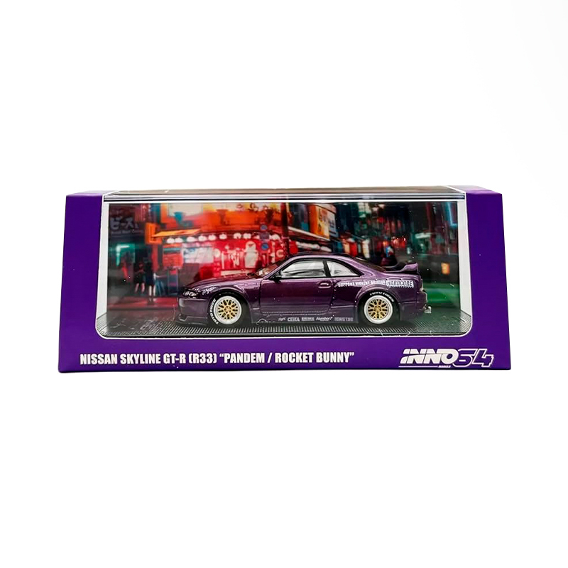 Nissan Skyline GT-R (R33) Pandem Rocket Purple 1