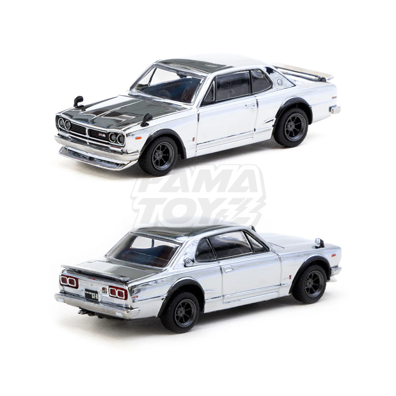 Skyline HT 2000GT-R Silver Chrome - Japan Special Edition 3