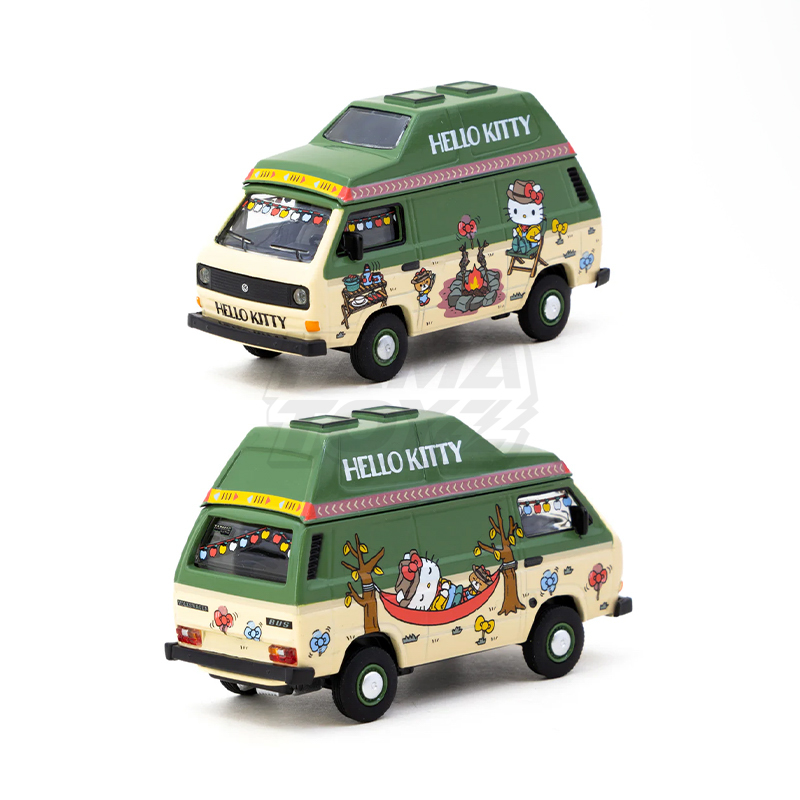 Volkswagen T3 Van Hello Kitty Camping 2