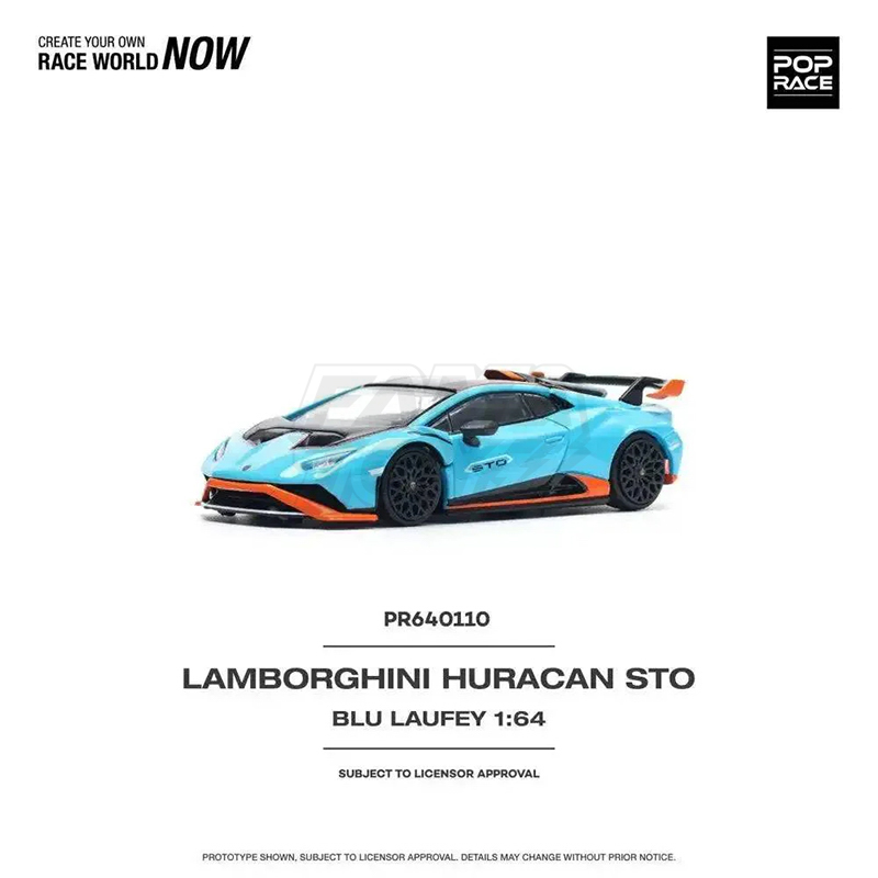 Lamborghini Huracan STO Blu Laufey Arancio Xanto 1