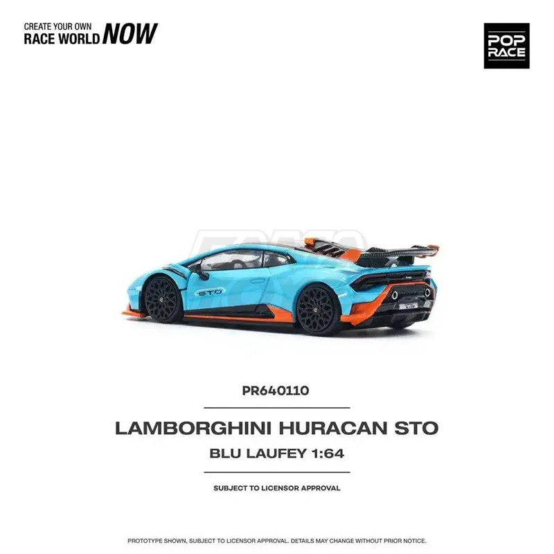 Lamborghini Huracan STO Blu Laufey Arancio Xanto 2