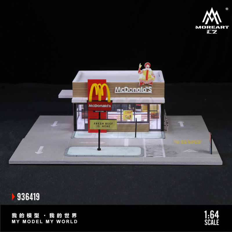American McDonald's Lighting Scene 8