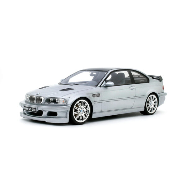 1:18 BMW E46 M3 GTR STREET TITAN SILVER METALLIC 354 2001
