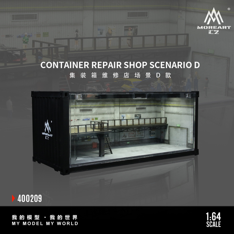Container Repair Shop Scene D Model 3