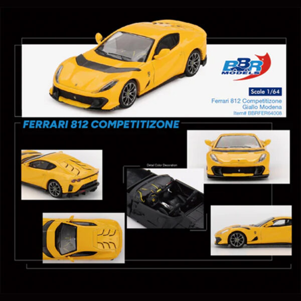 FERRARI 812 GIALLO MODENA COMPETITIZONE 2021