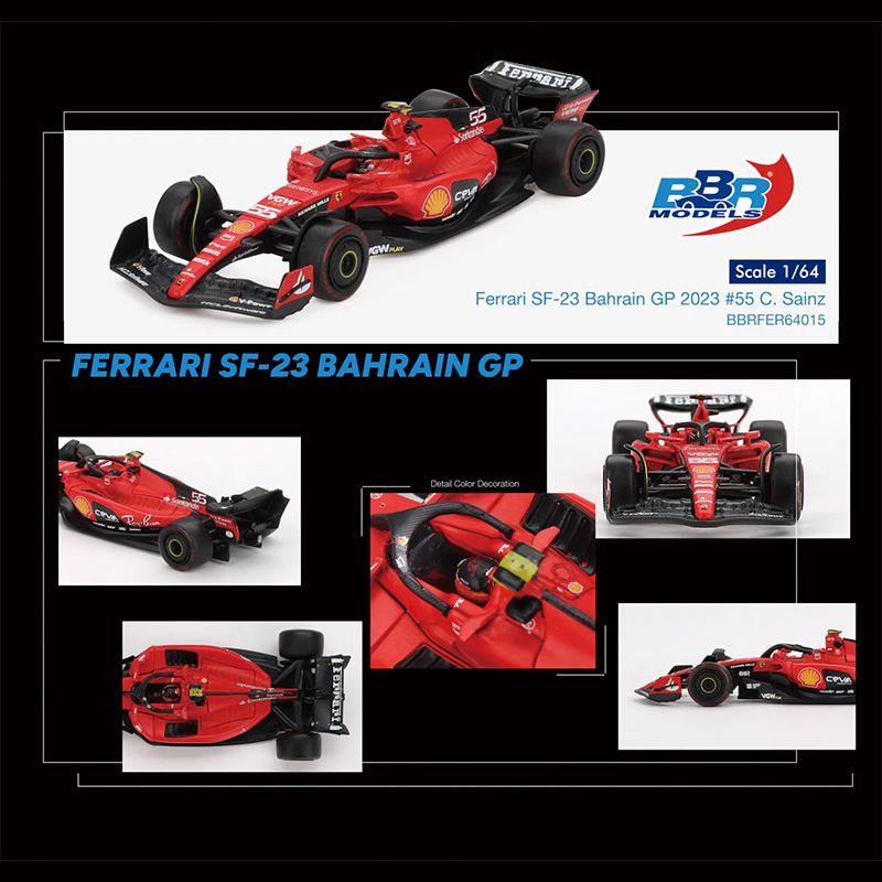 FERRARI SF23 #55 C.SAINZ BAHRAIN GP 2023 1