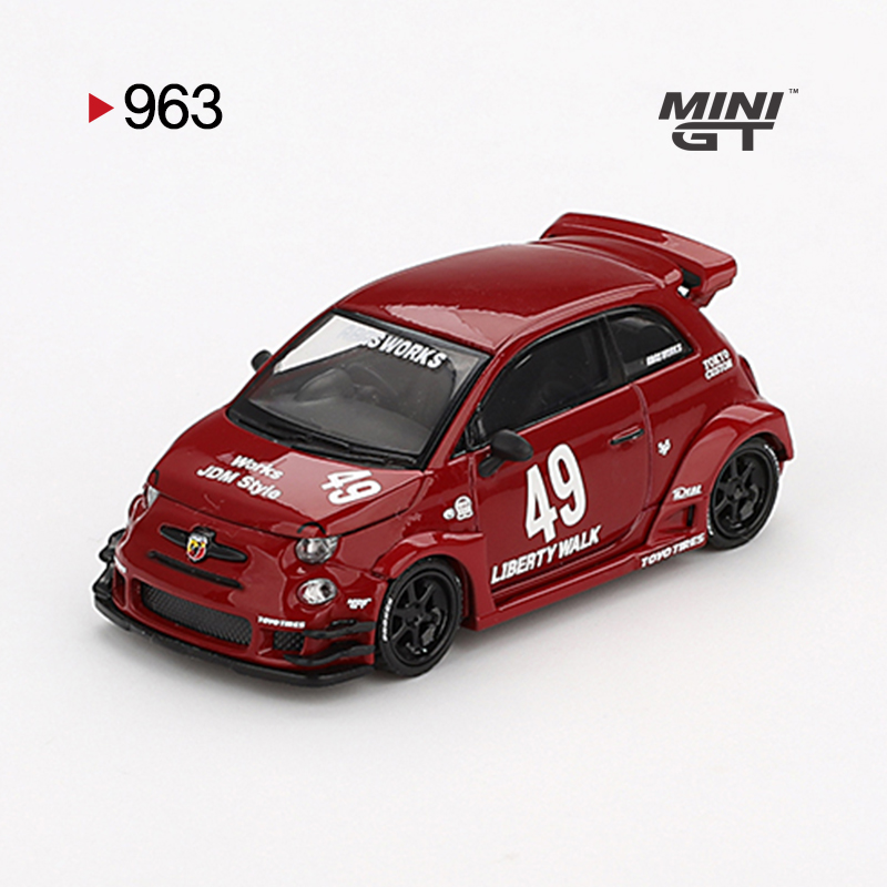 LB-WORKS x Abas Works ABARTH 595 Red 1
