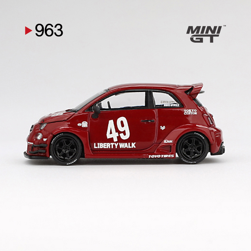LB-WORKS x Abas Works ABARTH 595 Red 2