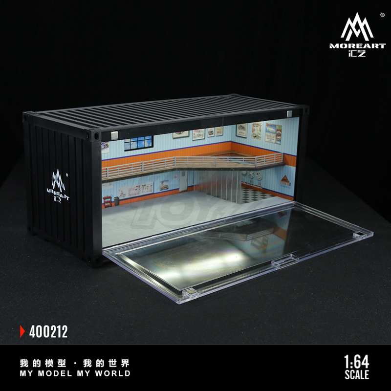 Repair shop scene E model 2