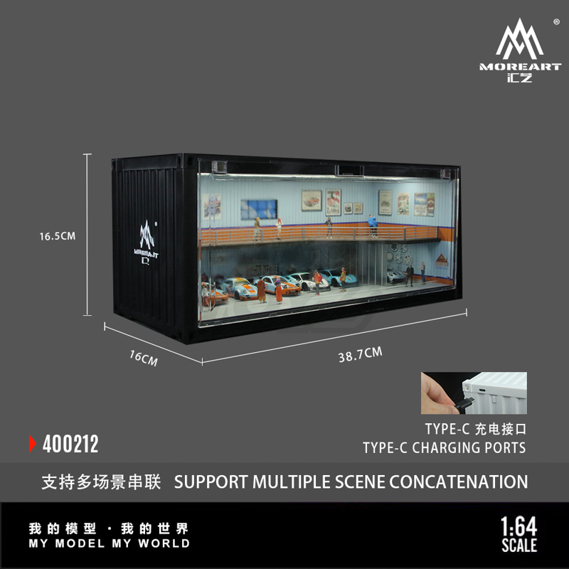 Repair shop scene E model 5