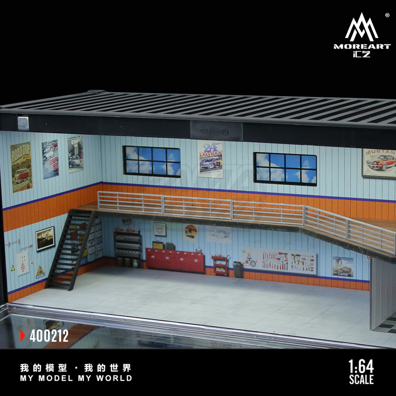 Repair shop scene E model 7