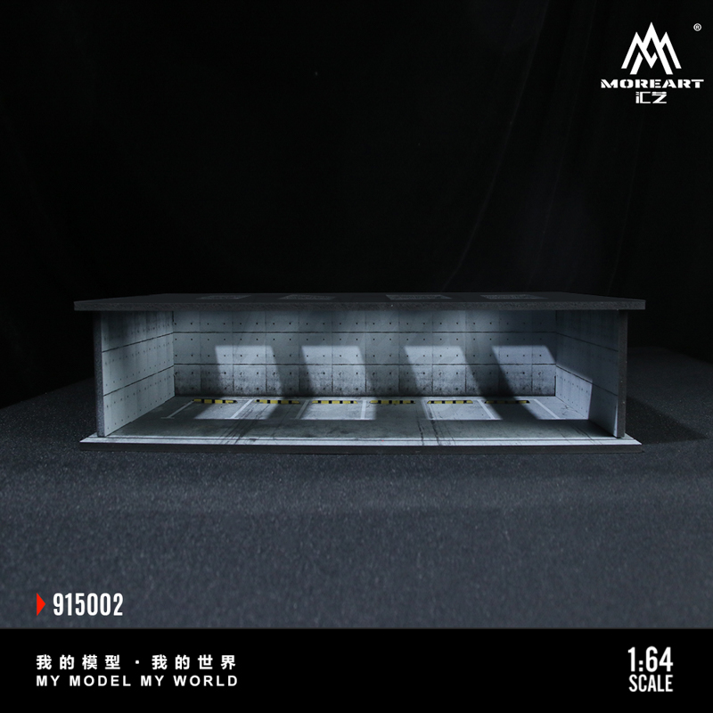 underground parking garage lighting version assembly scene 02 2