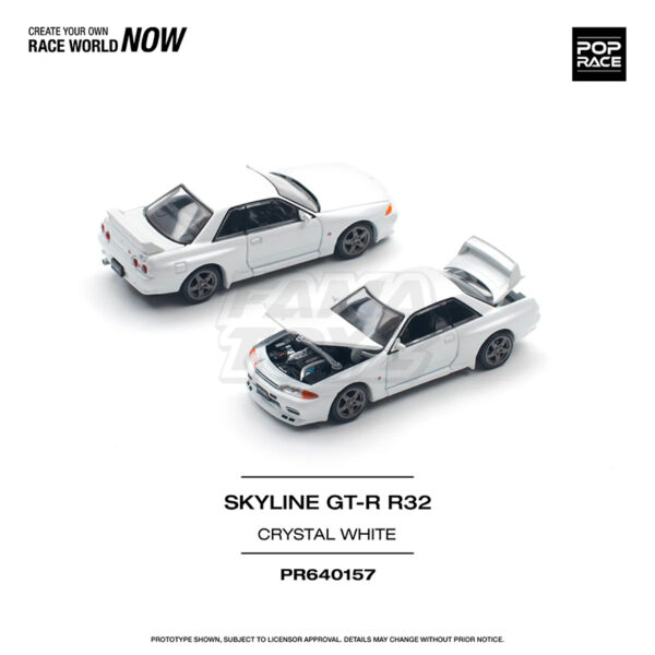 Nissan Skyline GT-R R32 - Crystal White