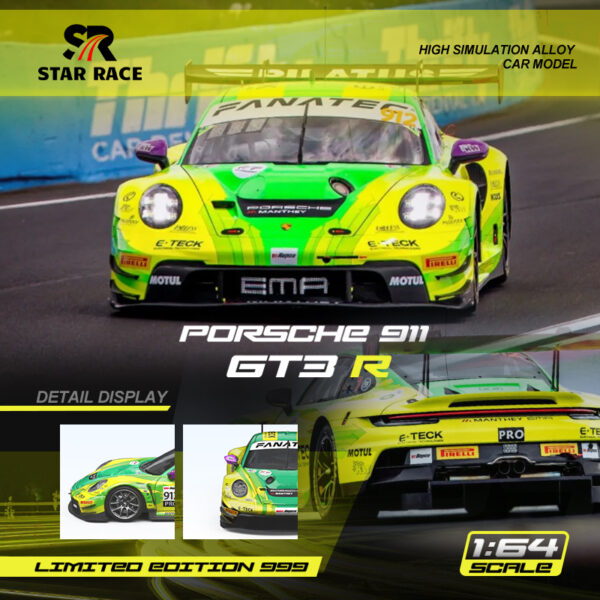 Porsche 911 GT3 Racing Livery Green